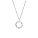 Necklace Open Round 12.5 mm silver 41-45 cm