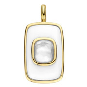 TI SENTO-Milano 6815WA Pendant Mother of Pearl silver gold-and silver-coloured-white 14 x 20 mm
