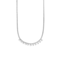 Necklace Circles silver 2.4 mm 40 + 4 cm
