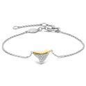 TI SENTO-Milano 2997ZY Bracelet silver-zirconia gold-and silver-coloured-white 16-19.5 cm