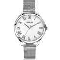 Zinzi ZIW1117M Watch Julia Mesh steel silver-white 34 mm + free bracelet