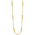 Zinzi ZIC1809G Necklace Anchor-Oval silver gold colored 42-45 cm