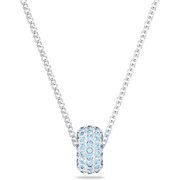 Swarovski 5642886 Necklace Stone silver-coloured-blue 38 cm
