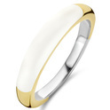 TI SENTO-Milano 12230WA Ring silver-agate gold-coloured-white 4 mm