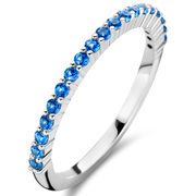 TI SENTO-Milano 12268DB Ring silver colored stone lapis blue 1.5 mm