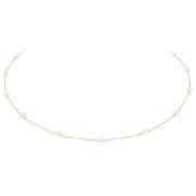 Glow 202.2145.00 Necklace Pearls yellow gold-pearl gold-coloured-white 45 cm