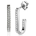 Zinzi ZIO2310 Earrings silver-zirconia silver-white 20 mm