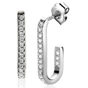 Zinzi ZIO2310 Earrings silver-zirconia silver-white 20 mm