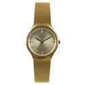 Prisma P.2087 Watch Iconic Design recycled steel gold colored 29 mm