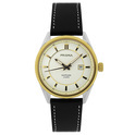Prisma P.2058 Watch Decade steel-leather silver-and gold-coloured-black 39.5 mm