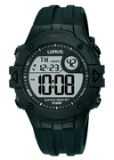 Lorus R2321PX9 Watch Digital silicone black 40 mm
