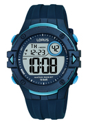 Lorus R2325PX9 Watch Digital silicone blue 40 mm