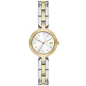 DKNY NY6627 Watch City Link steel silver-and gold-coloured-white 26 mm