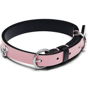 Pandora 312262C02 Pet Jewelery Collar steel-leather pink-black