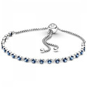Pandora 599377C01 Bracelet Sliding Sparkling zirconia blue