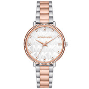 Michael Kors MK4667 Watch Pyper alloy rose and silver-white 38 mm