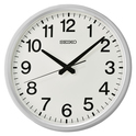 Seiko QHA009A Wall clock Plastic silver-white 30.5 x 4.2 cm