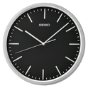 Seiko QHA009S Wall clock Plastic black 30.5 x 4.2 cm
