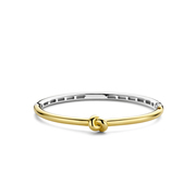 TI SENTO-Milano 23005SY Bracelet Bangle Knot silver gold and silver colored 4 mm