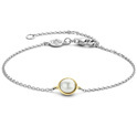 TI SENTO-Milano 23006YP Bracelet silver-pearl gold-and silver-coloured-white