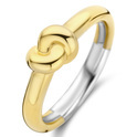 TI SENTO-Milano 12278SY Ring Knot silver gold colored
