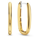 TI SENTO-Milano 7902SY Earrings Oval silver gold colored 3 x 28 mm