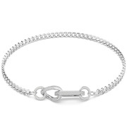Swarovski 5656620 Necklace Dextera silver-white 42 cm