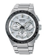 Seiko SSH117J1 Watch Astron GPS Solar Duotimer titanium silver-white 43.1 mm