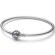 Pandora Disney 592342C01 Bracelet Bangle Aladdin Princess Jasmine silver-crystal blue