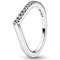 Pandora 192394C01 Ring Wish Half Sparkling silver-zirconia white