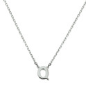 Necklace Silver Letter