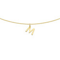 Necklace Yellow gold Letter 41 - 43 - 45 cm