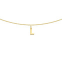 Necklace Yellow gold Letter 41 - 43 - 45 cm