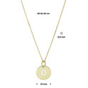 Necklace Yellow gold Letter 40 - 42 - 44 cm