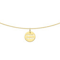 Necklace Constellation Waterman yellow gold 41-45 cm