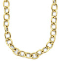 Necklace Anchor link yellow gold 10 mm 45 cm