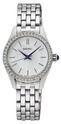 Seiko SUR539P1 silver-white steel watch 26 mm
