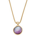 Skagen SKJ1689710 Necklace Lavender Sunset steel-glass gold-coloured-purple