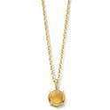Necklace 4027473 Round yellow gold-citrine gold-yellow 42-44 cm