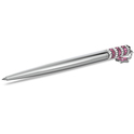 Swarovski 5653398 Pen Lucent Celebration 2023 verchroomd zilverkleurig-roze 13,1 x 1 cm