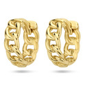 Pop earrings 4027986 Link motif yellow gold 3 x 9 mm