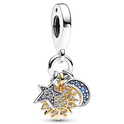 Pandora 762676C01 Zilverkleurig necklace with pendant